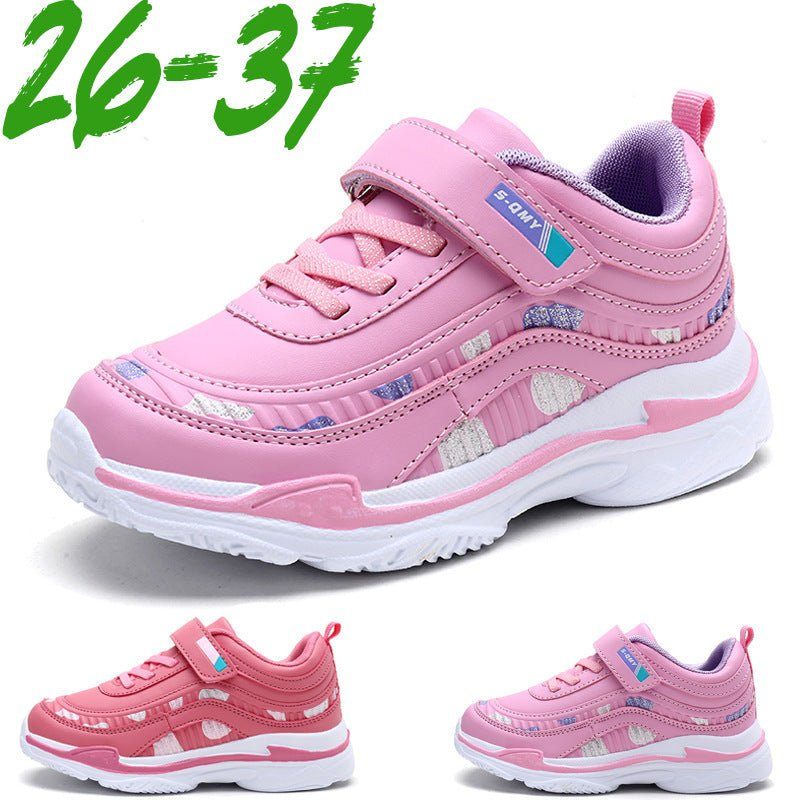 cross-border kids sneakers-Cross-Border Kids Boys And Girls Soft Sole Sneakers-shopluxelook.store