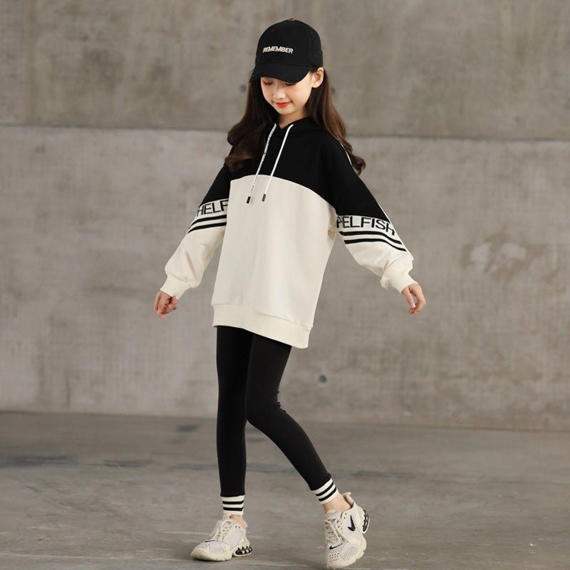 CUHK Long Sleeve Sportswear Hooded Sweatshirt - Luxury 0 by Shop Luxe Look