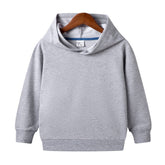 Customized Pure Cotton Hooded Blank Sweater For Middle And Small Children-shopluxelook.store