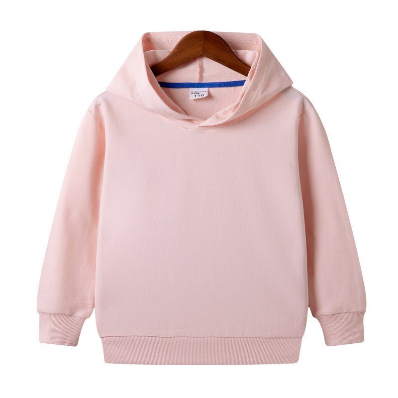 Customized Pure Cotton Hooded Blank Sweater For Middle And Small Children - Luxury 7 by Shop Luxe Look