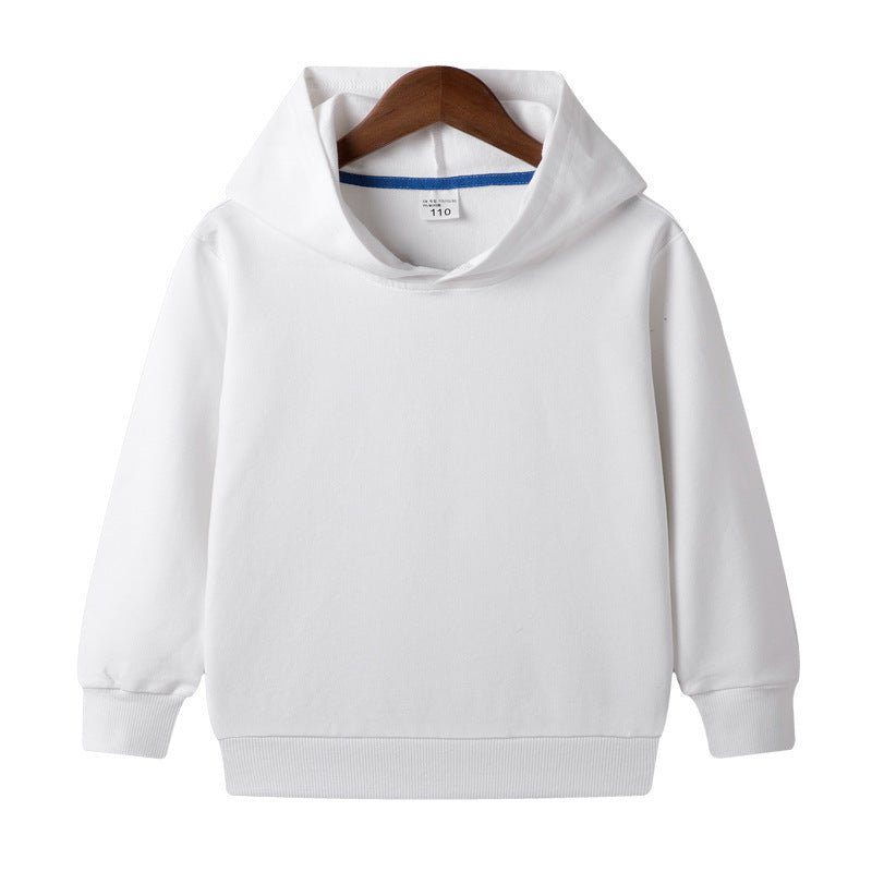 Customized Pure Cotton Hooded Blank Sweater For Middle And Small Children - Luxury 7 by Shop Luxe Look