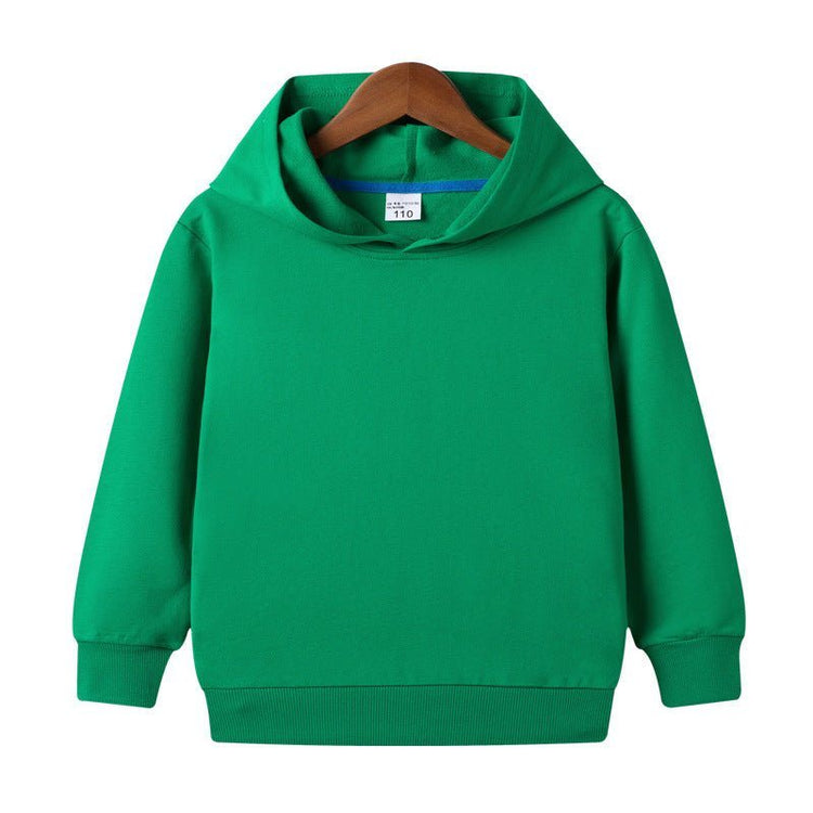 Customized Pure Cotton Hooded Blank Sweater For Middle And Small Children - Luxury 7 by Shop Luxe Look