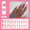 Long Ballet European And American Nails 24 Pieces