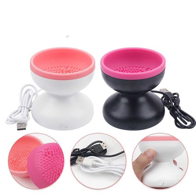 Electric Makeup Brush Cleaner Machine Portable Automatic USB Cosmetic 