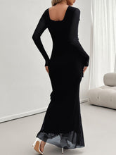 Devine Ruffled Surplice Long Sleeve Maxi Dress-shopluxelook.store