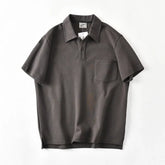 Cotton Loose Silhouette Casual Polo Shirt Men shopluxelook.store