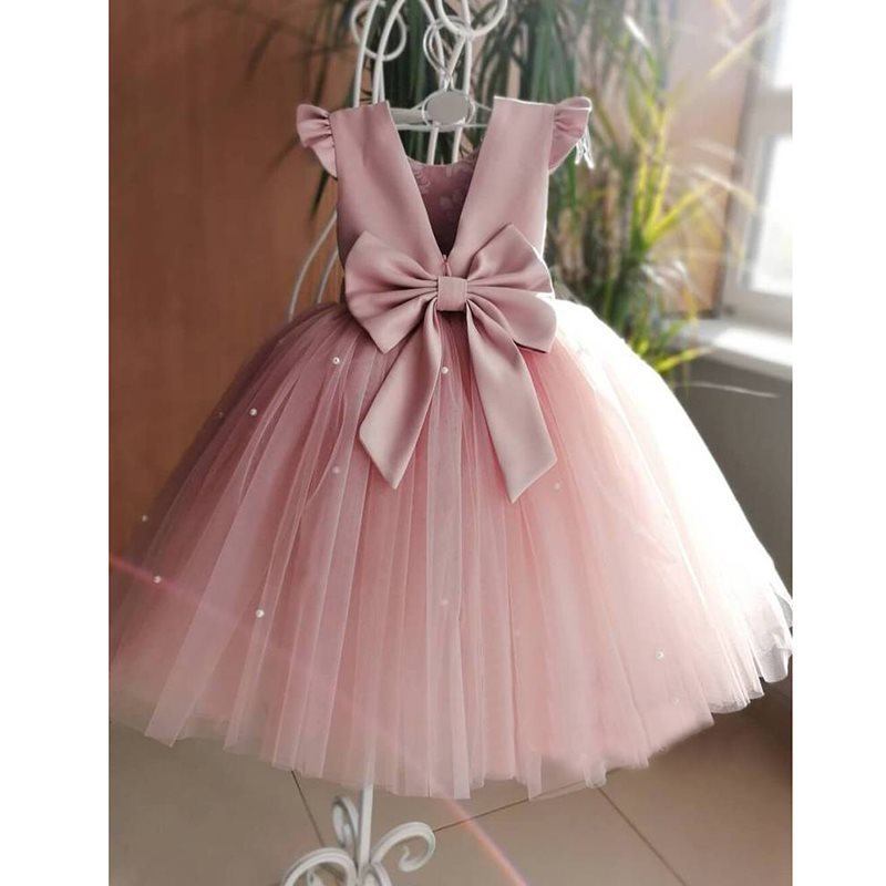 European and American Birthday Flower Girl Princess Dress-European And American Birthday Flower Girl Princess Dress Flower Girl Dress Girl long-shopluxelook.store