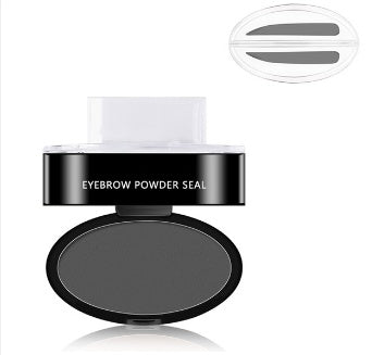 Eyebrow Powder Stamp Tint Stencil Kit Cosmetics Professional Makeup Waterproof Eye Brow Stamp Lift Eyebrow Enhancers Stencil Kit - Luxury 0 by Shop Luxe Look