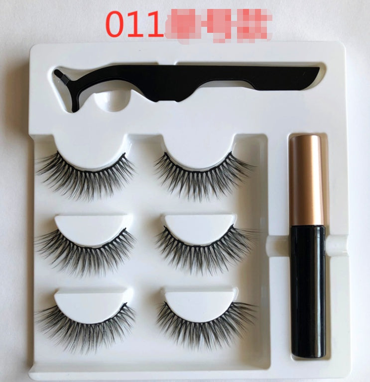 Magnetic false eyelashes