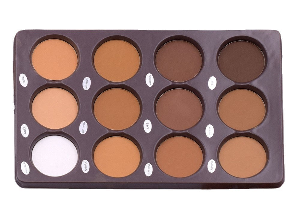 12 Color Makeup Repair Plate