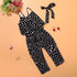 Fashion Summer Kids Girls Clothing Sets Cotton Sleeveless Polka Dot Strap Girls Jumpsuit Clothes Sets Outfits Children Suits - Luxury 0 by Shop Luxe Look