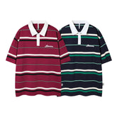 Summer Fashion Retro Polo Shirt Men shopluxelook.store