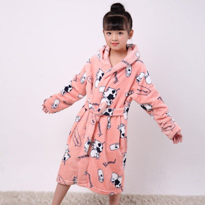 Flannel children's nightgown - Luxury 0 by Shop Luxe Look