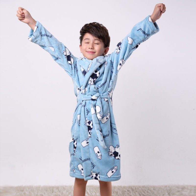 Flannel children's nightgown - Luxury 0 by Shop Luxe Look