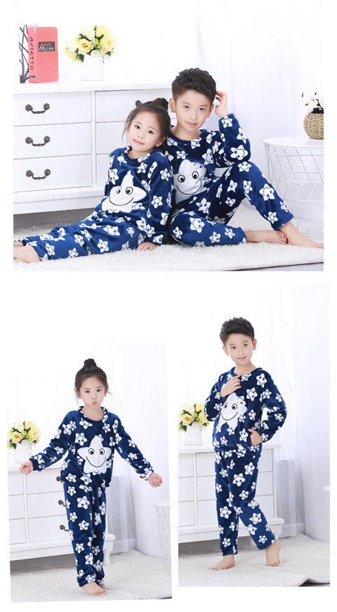 Flannel pajamas for children - Luxury 0 by Shop Luxe Look