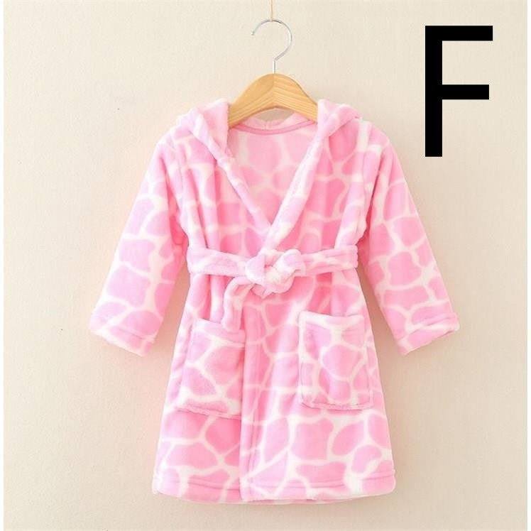 Four Seasons Home Service, Children's Clothing, Children's Bathrobe, Robe, Thickened Flannel - Luxury 0 by Shop Luxe Look