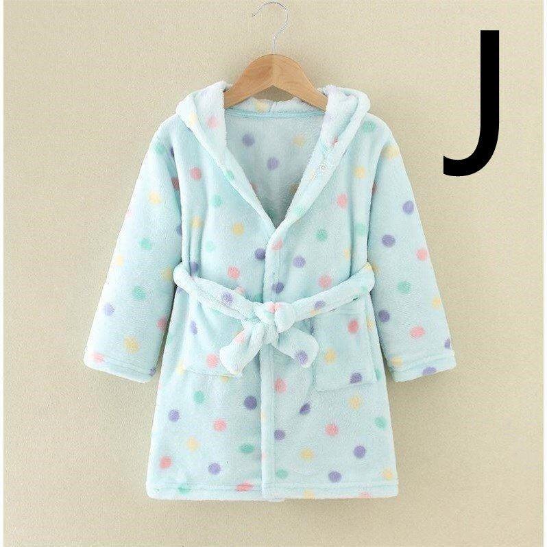 Four Seasons Home Service, Children's Clothing, Children's Bathrobe, Robe, Thickened Flannel - Luxury 0 by Shop Luxe Look