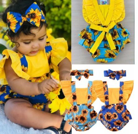 Girl Clothes Cartoon Summer Newborn Clothing For Baby Girls - Luxury 0 by Shop Luxe Look