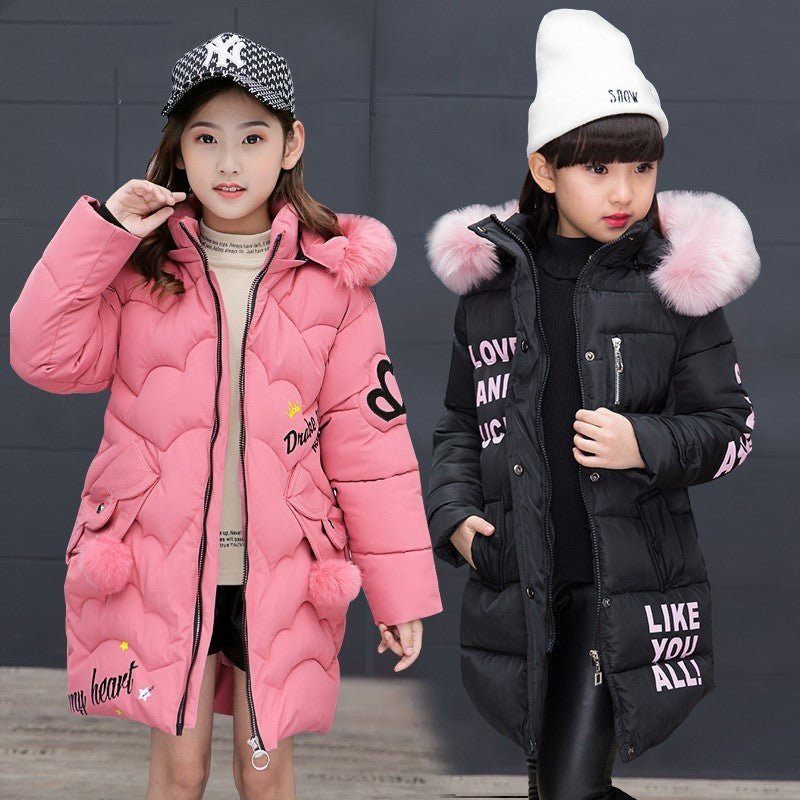 girls cotton padded jackets-Girls' cotton-padded jackets-shopluxelook.store