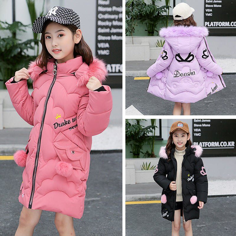 girls cotton padded jackets-Girls' cotton-padded jackets-shopluxelook.store