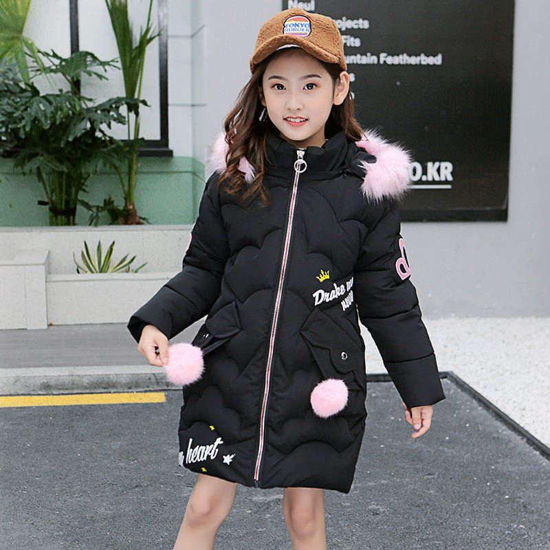 girls cotton padded jackets-Girls' cotton-padded jackets-shopluxelook.store