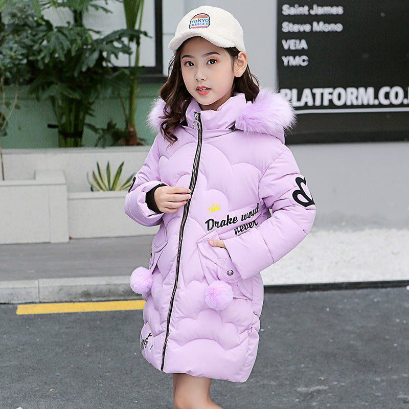 girls cotton padded jackets-Girls' cotton-padded jackets-shopluxelook.store