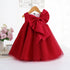 Girls Dress Dress Big Bow Girl Korean Style Baby Girl Dress - Luxury 0 by Shop Luxe Look