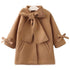 Girls long woolen coat - Luxury 0 by Shop Luxe Look