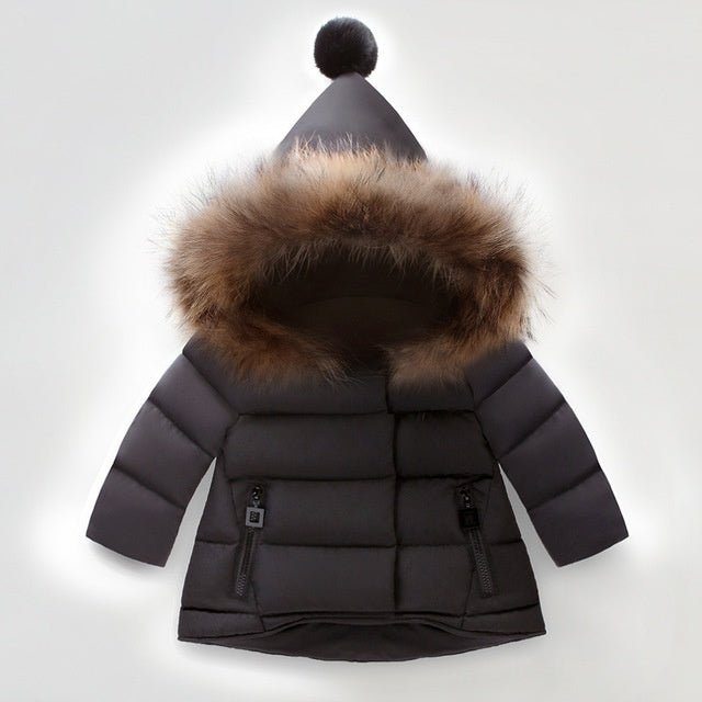 Girls padded jacket padded down jacket - Luxury 0 by Shop Luxe Look