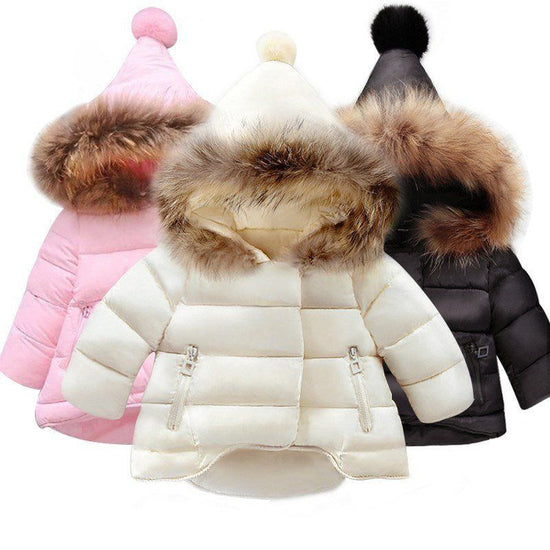 Girls padded jacket padded down jacket - Luxury 0 by Shop Luxe Look