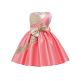 Girls Piano Performance Dress Kid Dress Flower Girl Dress-shopluxelook.store