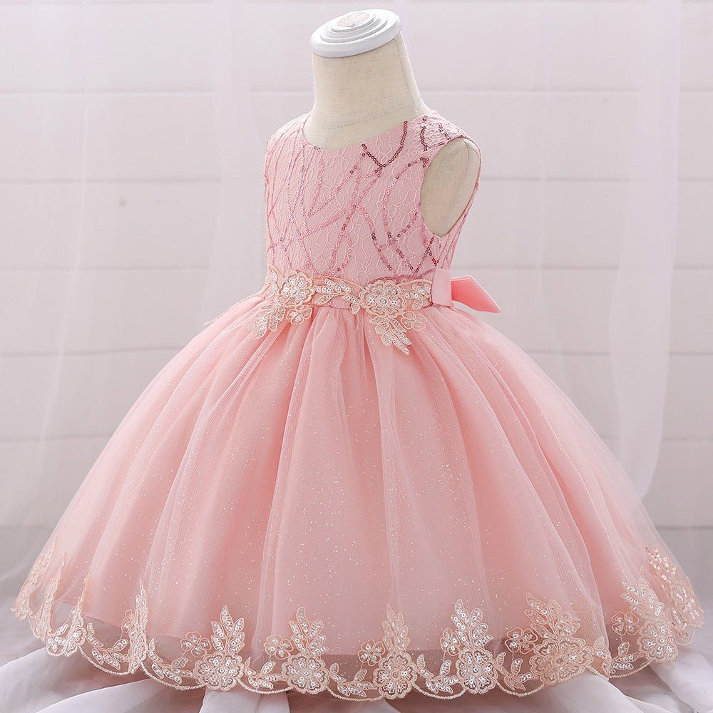 Girls princess dress dress baby birthday party - Luxury 0 by Shop Luxe Look