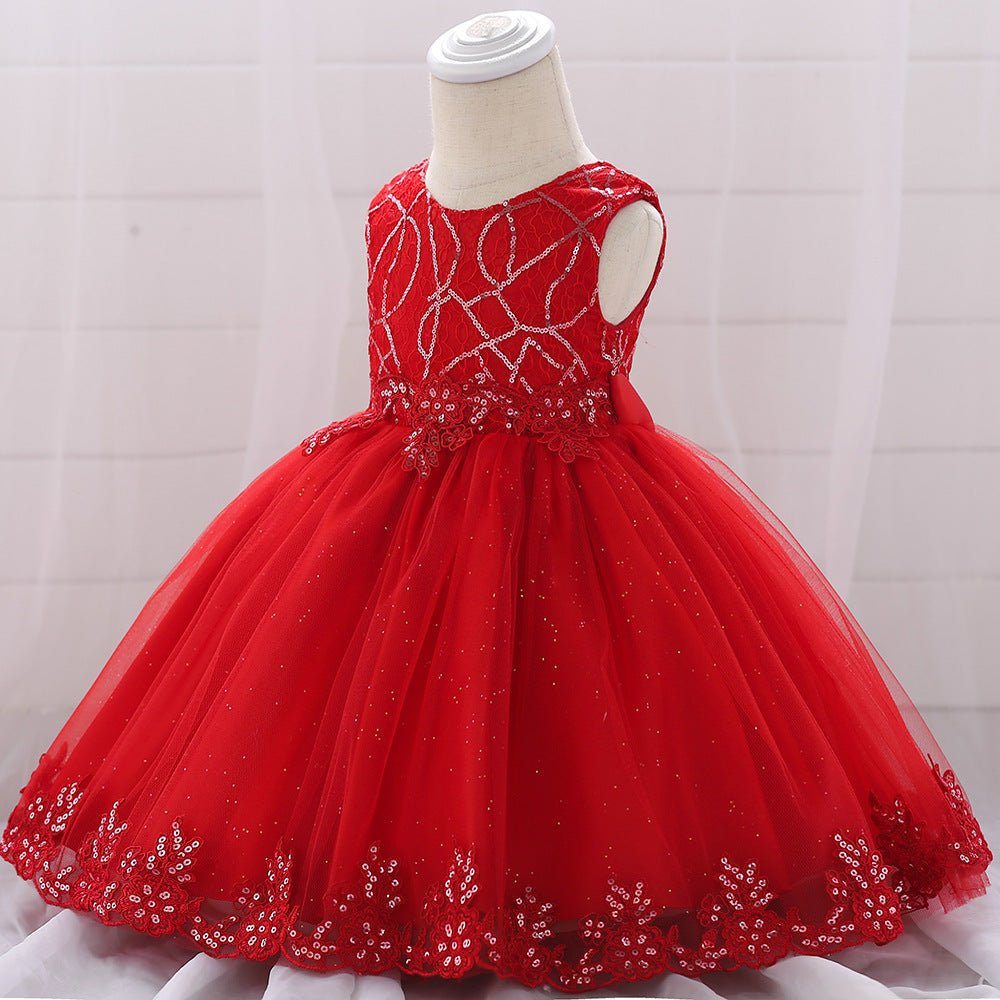 Girls princess dress dress baby birthday party - Luxury 0 by Shop Luxe Look