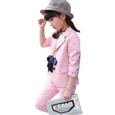 Girls' Small Suits, 7 Children's Suits, 8 Little Girls, 9 Suits - Luxury 0 by Shop Luxe Look