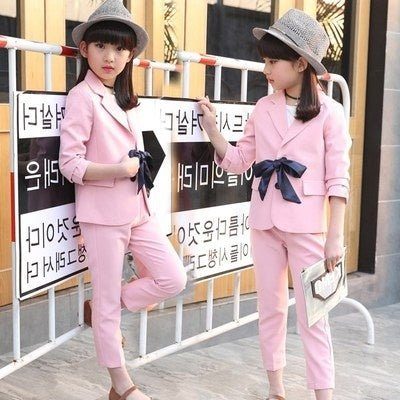 girls small suits-Girls' Small Suits, 7 Children's Suits, 8 Little Girls, 9 Suits-shopluxelook.store