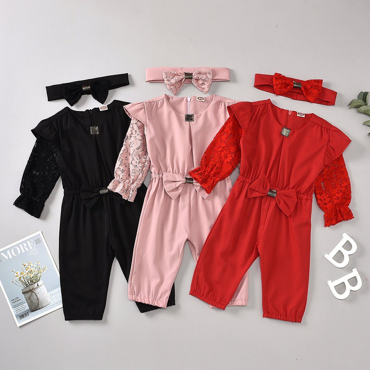 girls summer jumpsuit-Girls summer jumpsuit-shopluxelook.store