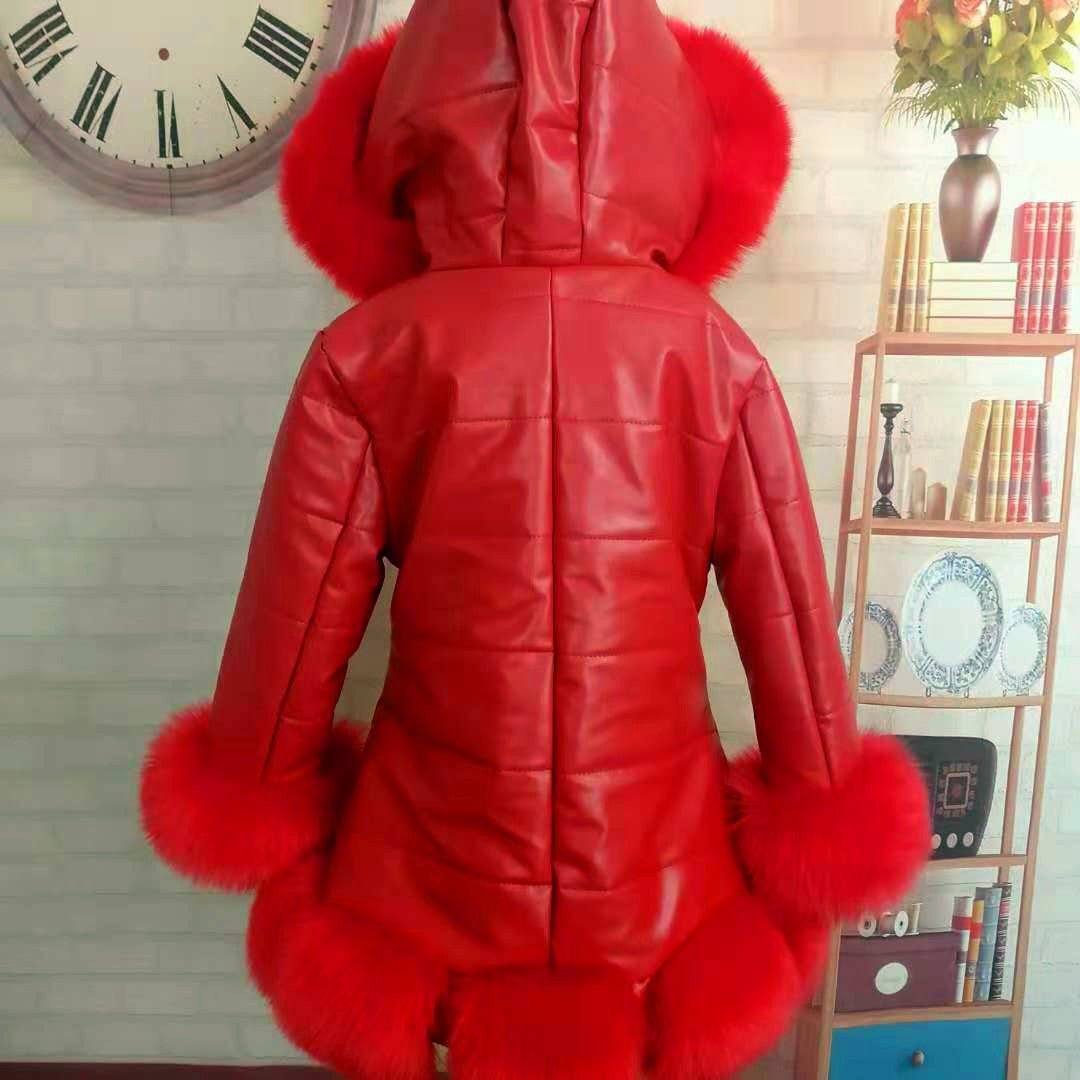 girls winter jacket-Girls Winter Mid Length Padded Jacket-shopluxelook.store