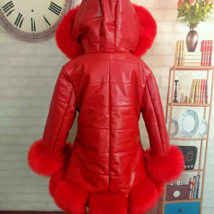 Girls Winter Mid Length Padded Jacket - Luxury 0 by Shop Luxe Look