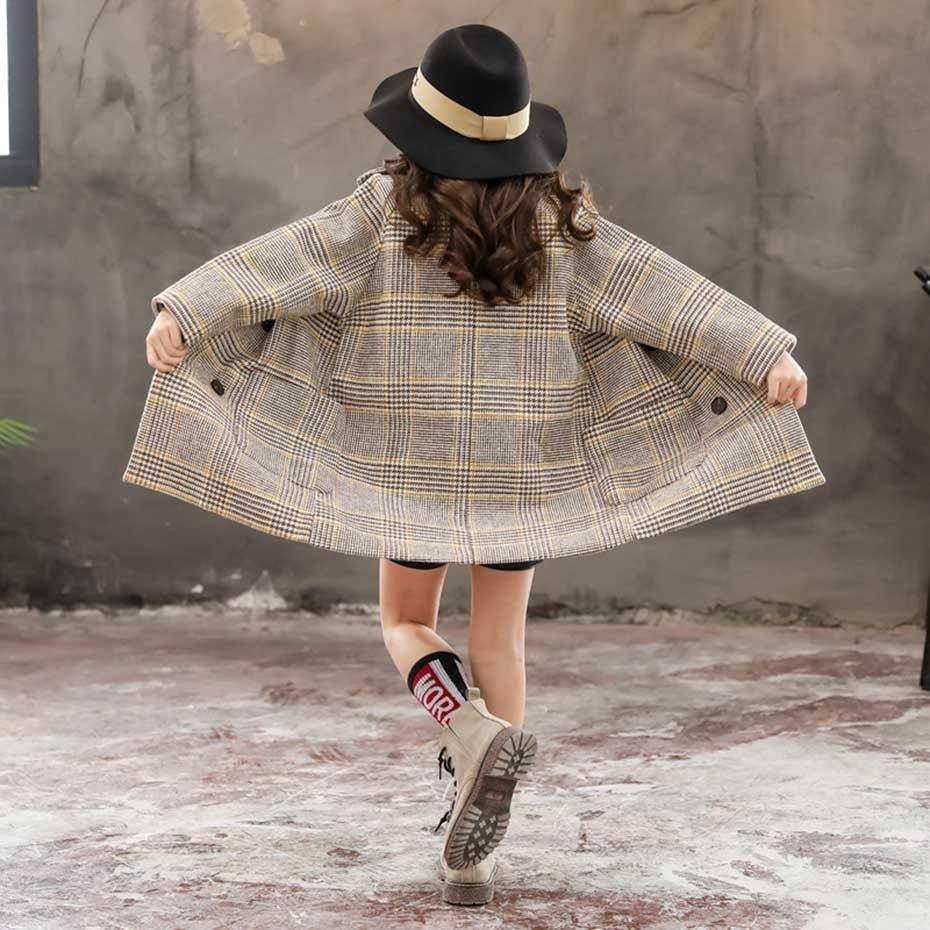 Girls woolen coat - Luxury 0 by Shop Luxe Look