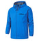 Men's Waterproof Windbreaker Jacket - Blue / Large