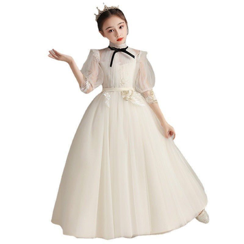 kids fashion lace wedding party dress-Kids Fashion Lace Wedding Party Dress-shopluxelook.store