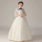 Kids Fashion Lace Wedding Party Dress - Luxury 0 by Shop Luxe Look