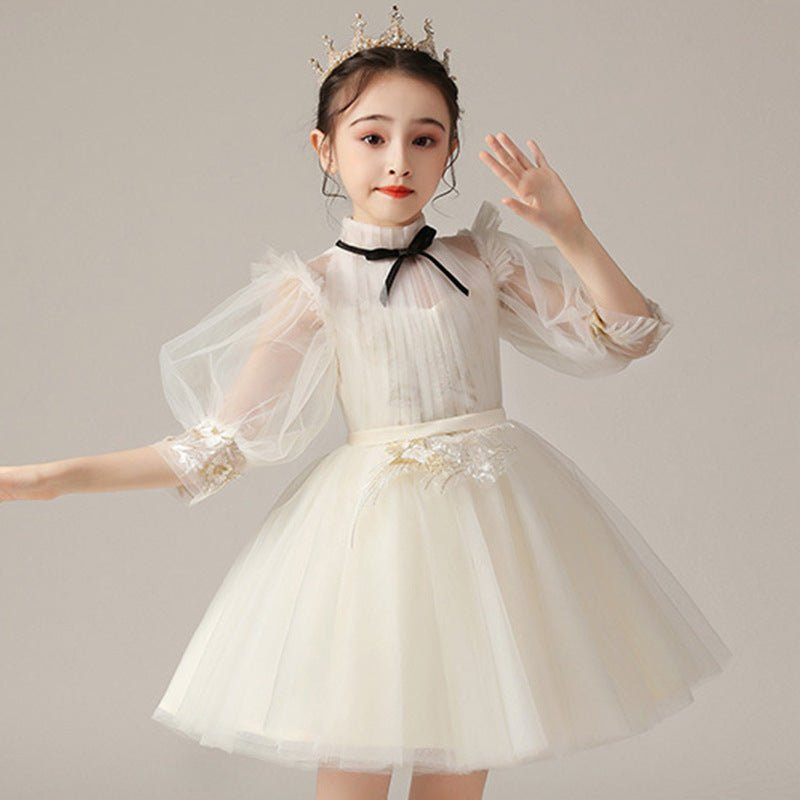 Kids Fashion Lace Wedding Party Dress - Luxury 0 by Shop Luxe Look