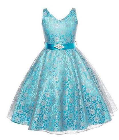 Kids girls dress children Costume Girls Dress Lace Dress Tong Wholesale - Luxury 0 by Shop Luxe Look