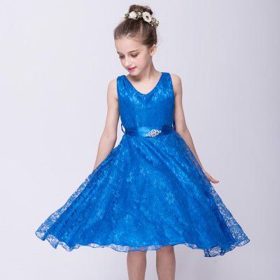 Kids girls dress children Costume Girls Dress Lace Dress Tong Wholesale - Luxury 0 by Shop Luxe Look