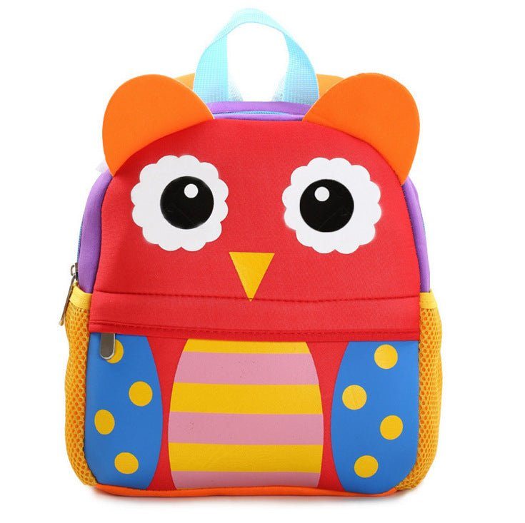 kindergarten school bag-Kindergarten School Bag 3D Cartoon Diving Material Children's School Bag-shopluxelook.store