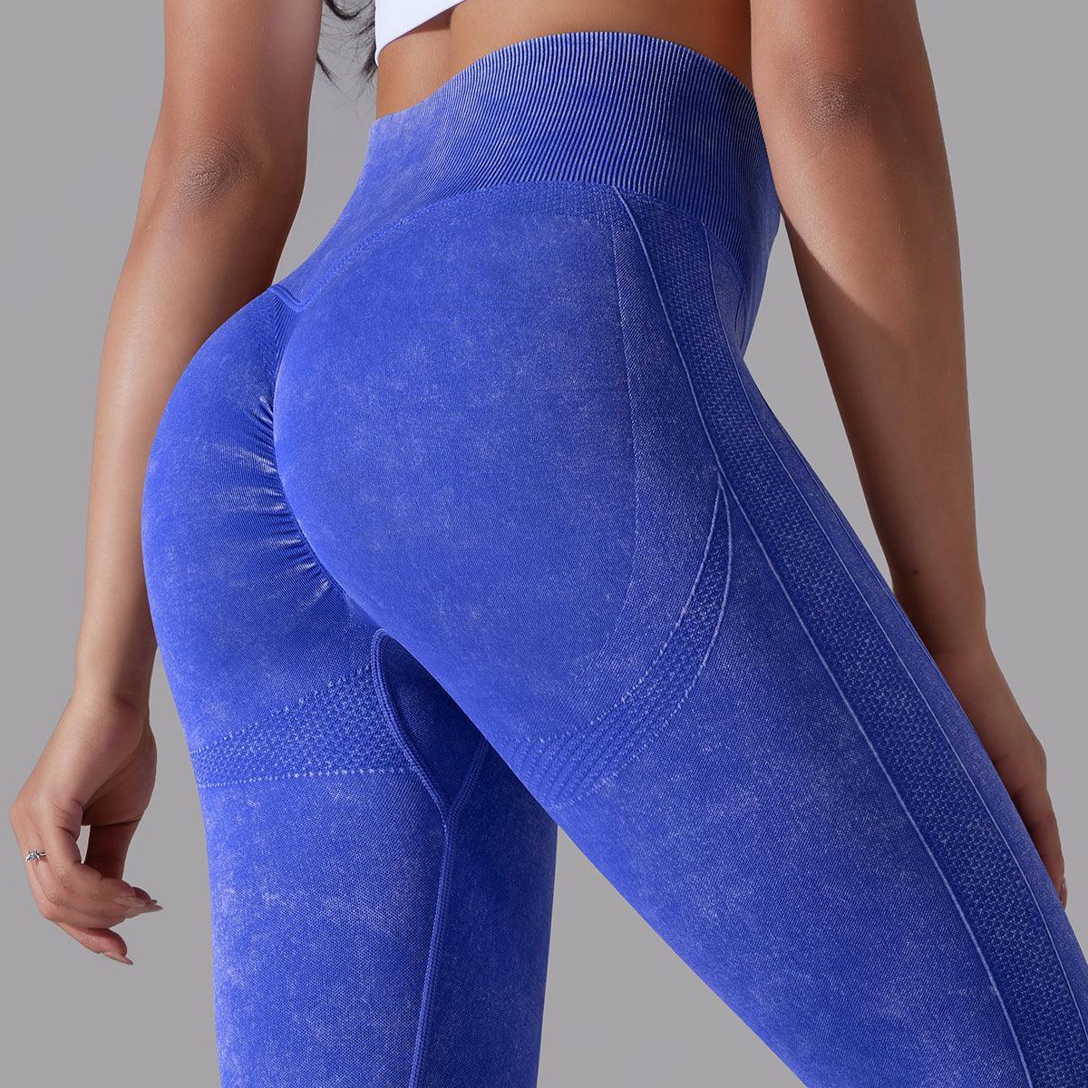 Knitted Seamless Yoga Pants Running Sports Fitness High Waist Butt Lifting Leggings Womens Clothing-shopluxelook.store