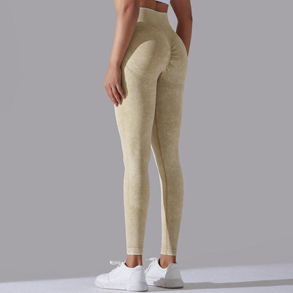 Knitted Seamless Yoga Pants Running Sports Fitness High Waist Butt Lifting Leggings Womens Clothing-shopluxelook.store