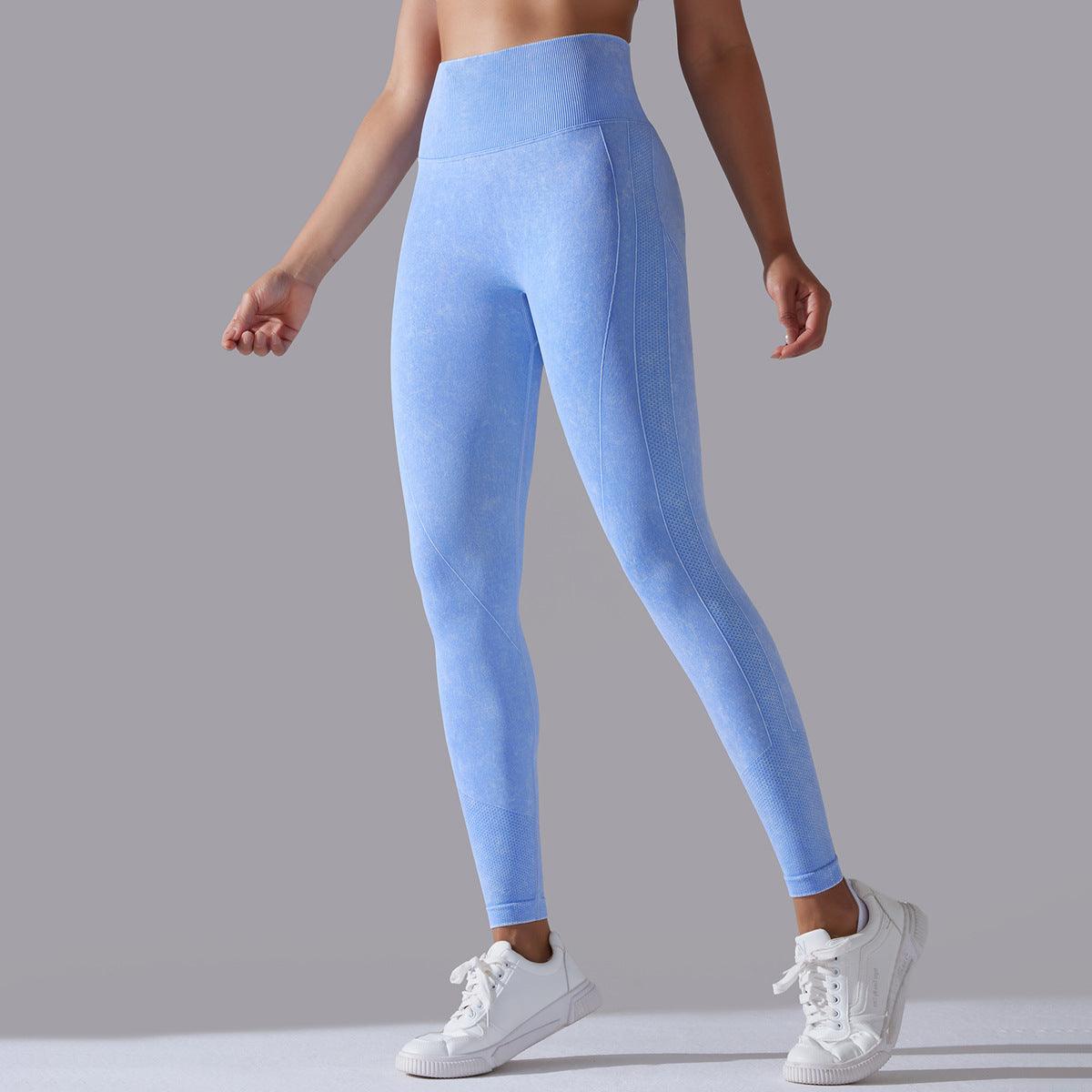 Knitted Seamless Yoga Pants Running Sports Fitness High Waist Butt Lifting Leggings Womens Clothing-shopluxelook.store