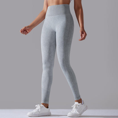 Knitted Seamless Yoga Pants Running Sports Fitness High Waist Butt Lifting Leggings Womens Clothing-shopluxelook.store